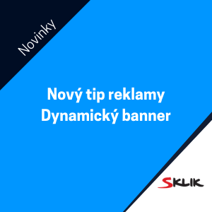 Sklik zavedl nový typ reklamy – Dynamický banner